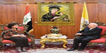 ساكو يبحث مع سفيرة العراق في روما الاستعدادات لزيارة بابا الفاتيكان