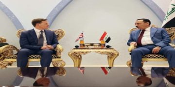 مناقشة خطط بريطانيا لمساندة جهود اعادة الاستقرار والاعمار في نينوى