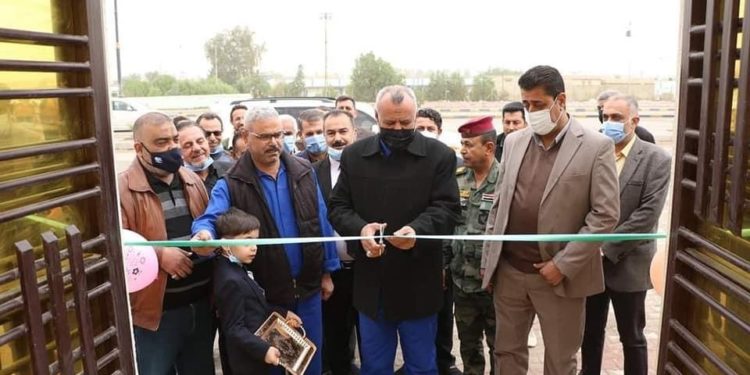 افتتاح مشروع بناء دائرة الانواء الجوية ومشروع ترميم وتأهيل سجن قسم المخدرات والمؤثرات العقلية  في ميسان