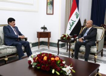 برهم صالح ,, دول المنطقة أمام مسؤولية كبيرة في تجاوز الأزمات