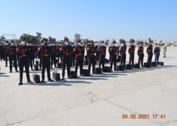 وزارة الدفاع .. تعلن إعادة أرتداء قيافة رقم واحد لطلبة الكلية العسكرية اثناء النزول