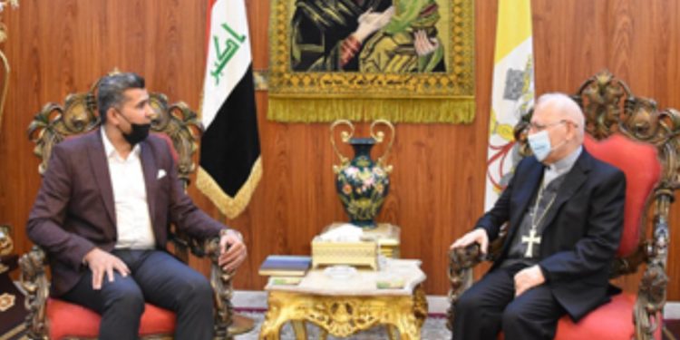 ساكو ومعن يبحثان الاستعدادات لزيارة البابا للعراق