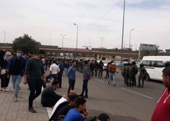 انطلاق تظاهرة للخريجين وسط بغداد