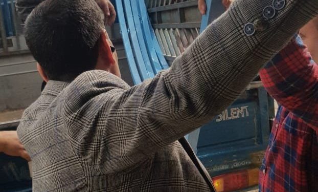 التركمان يتوجهون امام المقر المتقدم للعمليات المشتركة رفضا لقرار الكاظمي بأخلائه