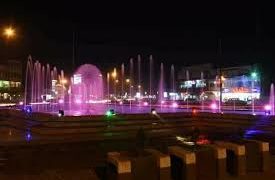 بلدية الموصل تباشر بانشاء نافورة راقصة بمركز مدينة الموصل
