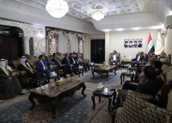 اجتماع بين الحلبوسي والهيئة السياسية للتيار الصدري