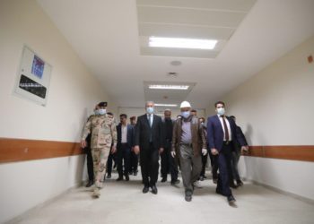 الأسدي يزور المستشفى التركي