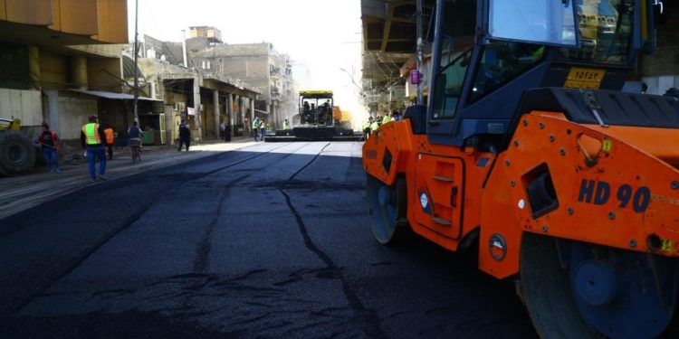 استغلال حظر التجوال في تسريع مشاريع نهضة بغداد