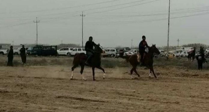 اول سباق للخيول في ديالى