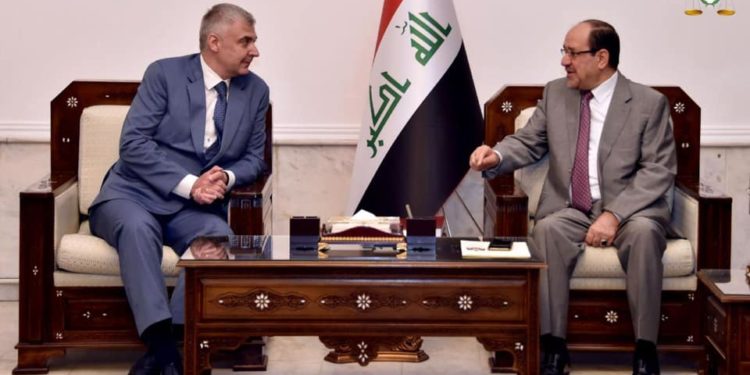 المالكي يلتقي السفير الروسي ويبين  موقفه من الرقابة الدولية على الانتخابات العراقية