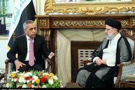 رئيس مجلس القضاءالعراقي يلتقي نظيره الايراني في بغداد