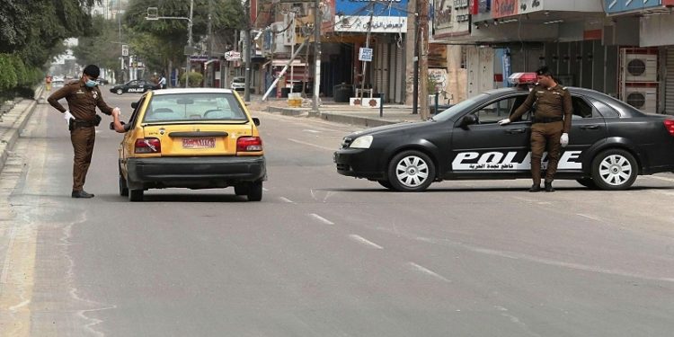 اعتقال 23 مخالفاً لتعليمات الحظر في بغداد