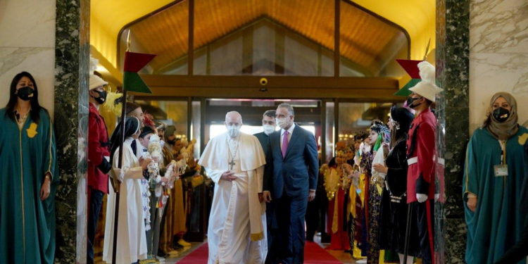 صور من زيارة البابا فرنسيس التاريخية إلى العراق اليوم