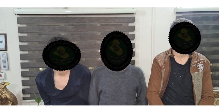 القبض على ثلاثة ارهابيين بالاعظمية في بغداد