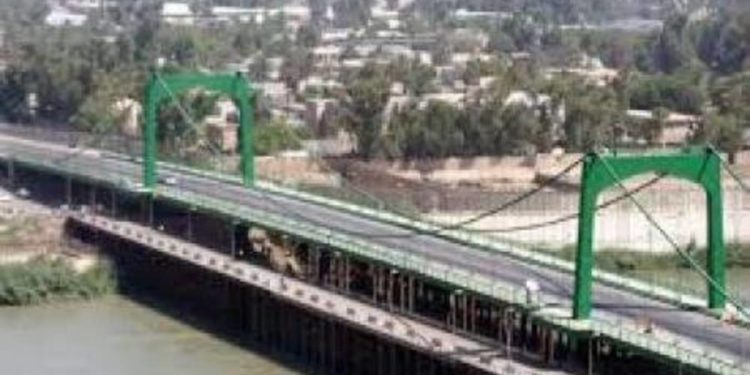 اغلاق جسر الطابقين في بغداد