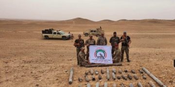 العثور على قذائف وصواريخ بعملية امنية في الصحراء الغربية