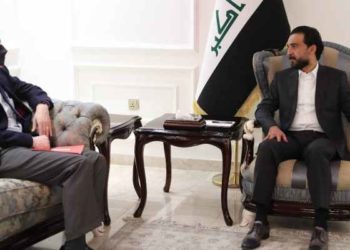 الحلبوسي والسفير الأميركي يناقشان “زيارة البابا فرنسيس” للعراق