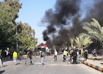 تجدد التظاهرات الاحتجاجية في النجف