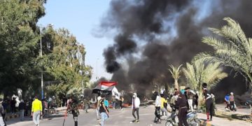 تجدد التظاهرات الاحتجاجية في النجف