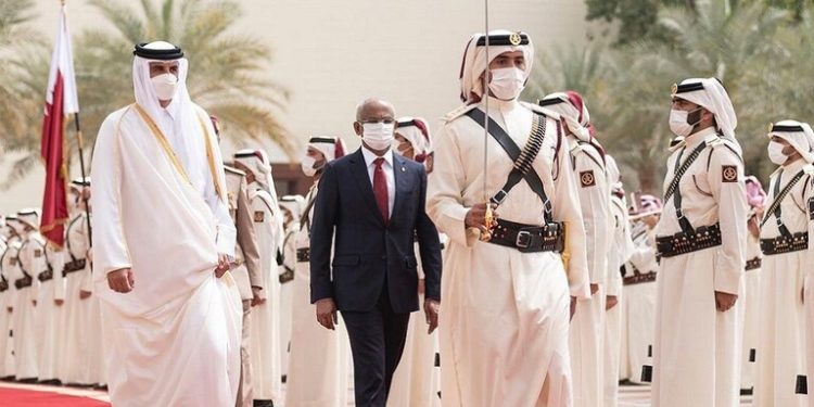 بعد إنهاء المقاطعة وعودة العلاقات.. رئيس المالديف يزور قطر ‎