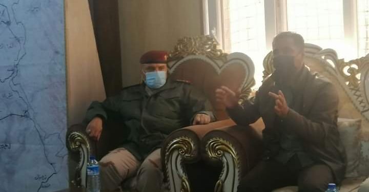 الفريق الشمري يصل الى ديالى لمتابعة الاوضاع الأمنية فيها