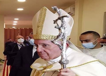قداس البابا في كنيسة مار يوسف ببغداد
