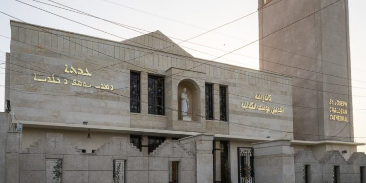 كنيسة مار يوسف في بغداد تستعد لأستقبال البابا لأقامة القداس
