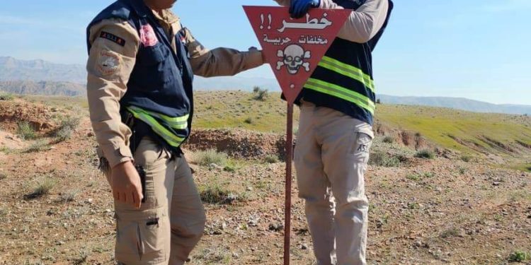 الدفاع المدني في واسط  .. يحذرون زوار منطقة زرباطية الحدودية