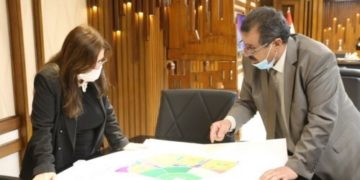 وزيرة الإعمار والإسكان تصادق على التصميم الأساس لمدينة الطارق السكنية