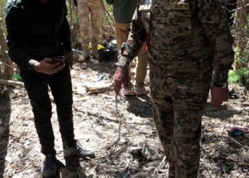 القوات الامنية تعثر على وكر لداعش بمنطقة ” البو دور” في صلاح الدين