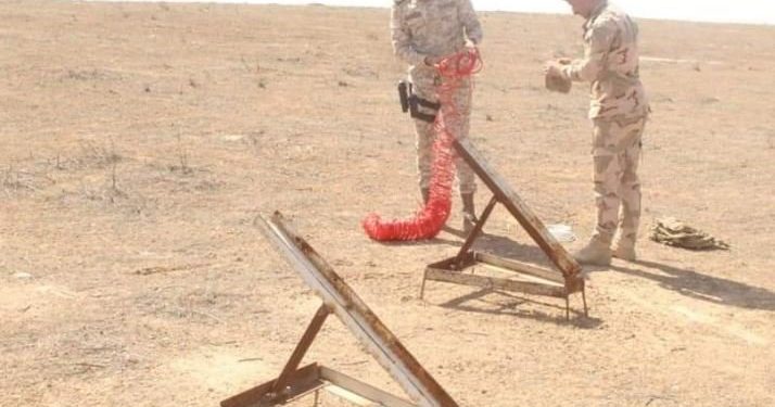 ضبط منصات إطلاق صواريخ وعبوات في الأنبار