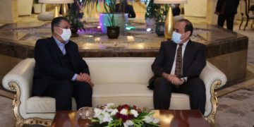 وزير النقل يبحث مع نظيره الايراني التعاون المشترك وتبادل الخبرات