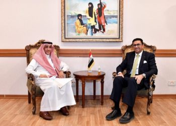 رئيس الدائرة العربيّة يبحث مع القائم بأعمال السفارة السعوديّة العلاقات بين البلدين وسُبُل تطويرها