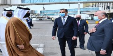وزير الخارجيّة يستقبل نائب رئيس الوزراء وزير الخارجيّة القطري
