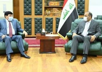 وزير الثقافة يبحث مع السفير السوري استرداد الآثار المهربة