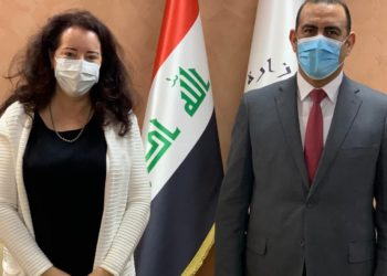 وزير التخطيط يبحث مع دبلوماسية سويسرية التعاون المشترك وفتح سفارة بلادها في بغداد