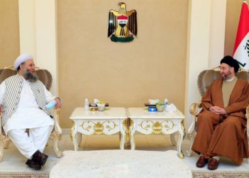 الحكيم مع وزير الشؤون الدينية الباكستاني ,, “حوار الاديان وادارة التنوع”