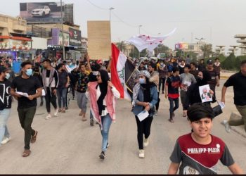تظاهرة في البصرة تطالب بإقالة الحكومة المحلية