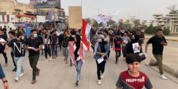تظاهرة في البصرة تطالب بإقالة الحكومة المحلية