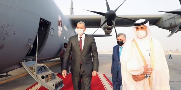 الغانمي يصل إلى دولة قطر