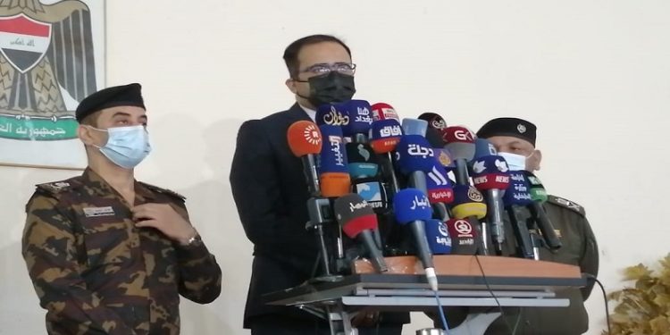 أول عملية تطعيم بلقاح كورونا في بغداد