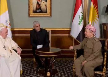 بارزاني للبابا… لدينا ايمان كامل بالحريات الدينية وندعم ركائز السلام