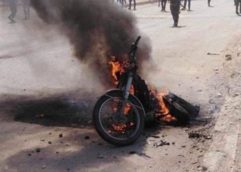 تفاصيل انفجار دراجة نارية شرقي العاصمة بغداد.