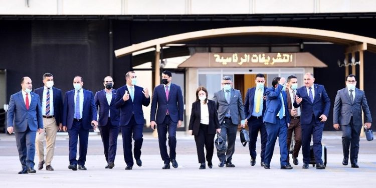 استقبال وفد المجلس التنسيقي العراقي في الاردن