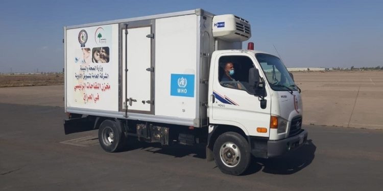 وصول وجبة من لقاحات” أسترازينيكا” المضاد لكورونا إلى العراق