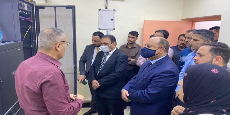 محطة انترنت ضوئية في قضاء هيت بمحافظة الأنبار