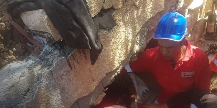 توضيح حكومي حول انهيار المبنى في المنطقة الخضراء