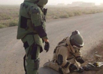 احباط محاول استهداف أحد الأرتال في الديوانية