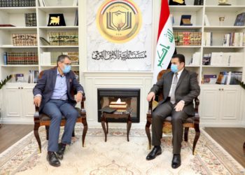 العراق يبحث مع بعثة الاتحاد الأوروبي ملف الحوار الوطني
