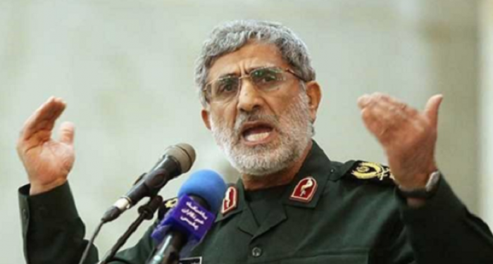 قناة إيرانية تعلن عما بحثه “قاآني ” في زيارته  إلى العراق